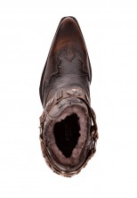 Казаки Etor 2004 коричневые с мехом