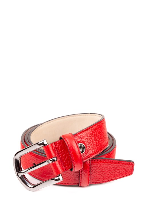 Ремень Roberto Tonelli 91730 женский красный
