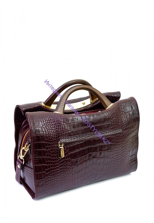 Сумка Tony Bellucci 200-44 бордовая кроко