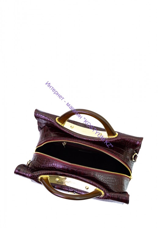 Сумка Tony Bellucci 200-44 бордовая кроко