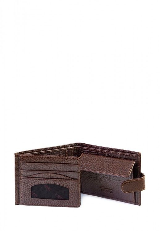 Портмоне Karya 0977-04 коричневое