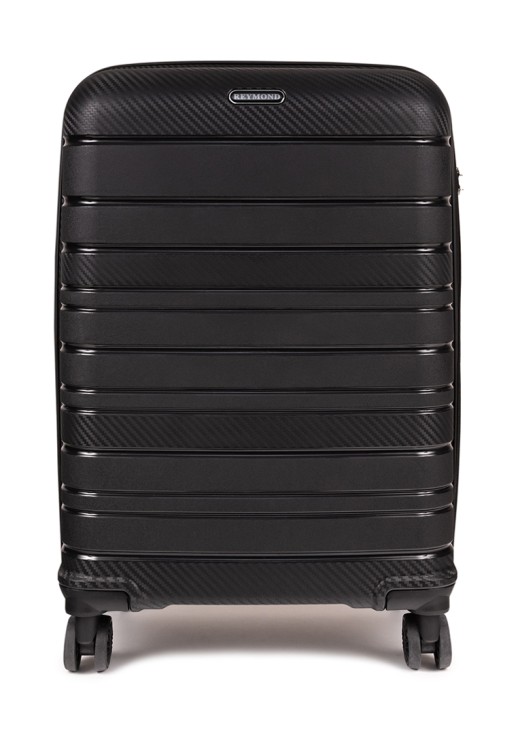 Чемодан Reymond 005-01 черный M 64 л