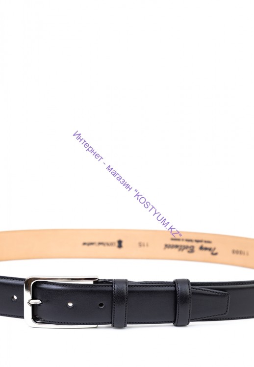 Ремень Tony Bellucci 11000 чёрный