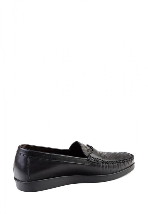 Мокасины Etor 17386-33 чёрные