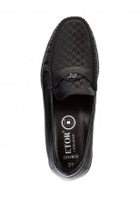 Мокасины Etor 17386-33 чёрные