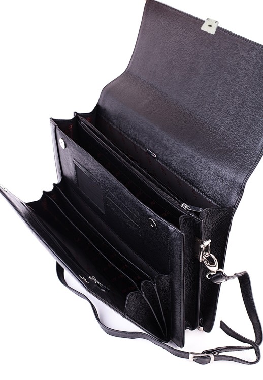 Портфель Karya 0144-45 чёрный