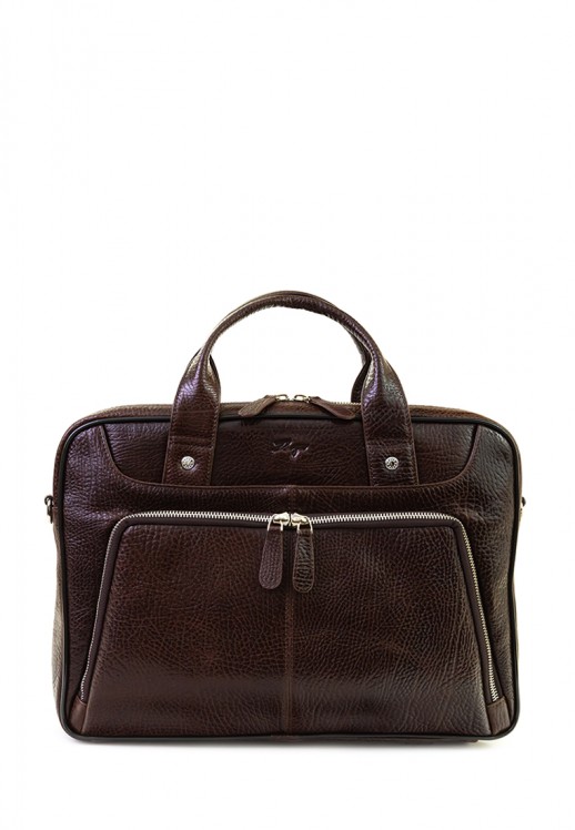 Сумка-портфель Karya 0655-04 коричневая