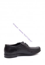 Мокасины Etor 12795 чёрные закрытые