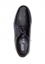 Мокасины Etor 12795 чёрные закрытые