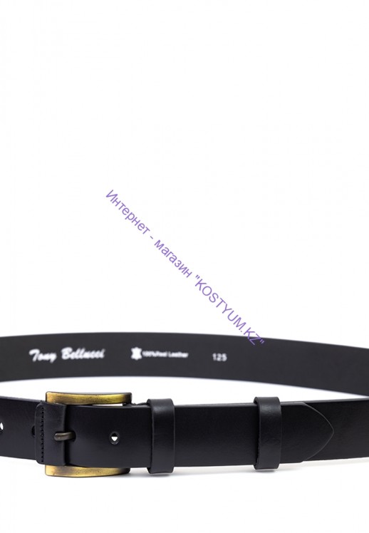 Ремень Tony Bellucci 48000 чёрный