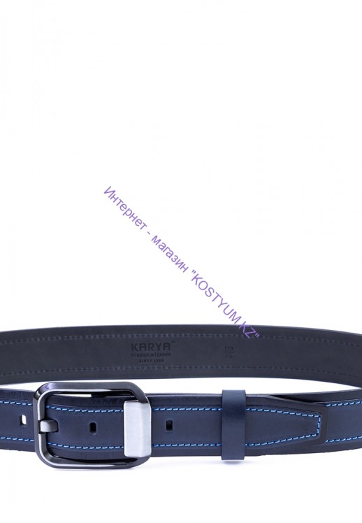 Ремень Karya 320-000 синий