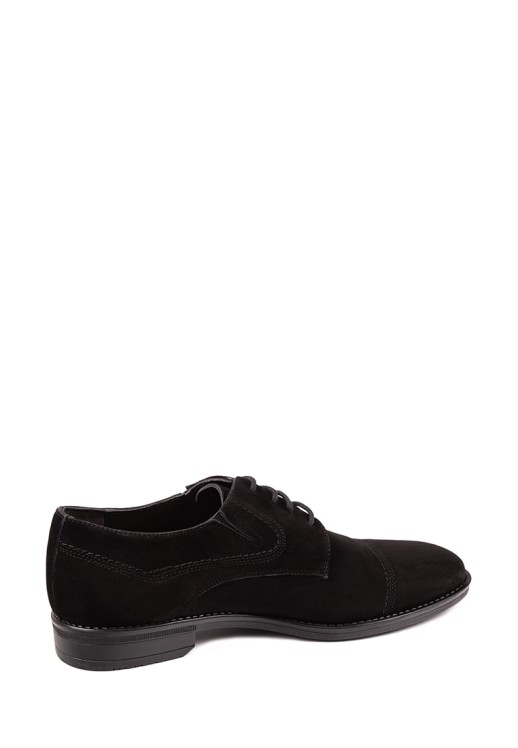 Туфли Etor 17881-9145 чёрные замшевые