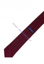Мужской галстук Quesste g-14 бордовый