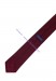 Мужской галстук Quesste g-14 бордовый