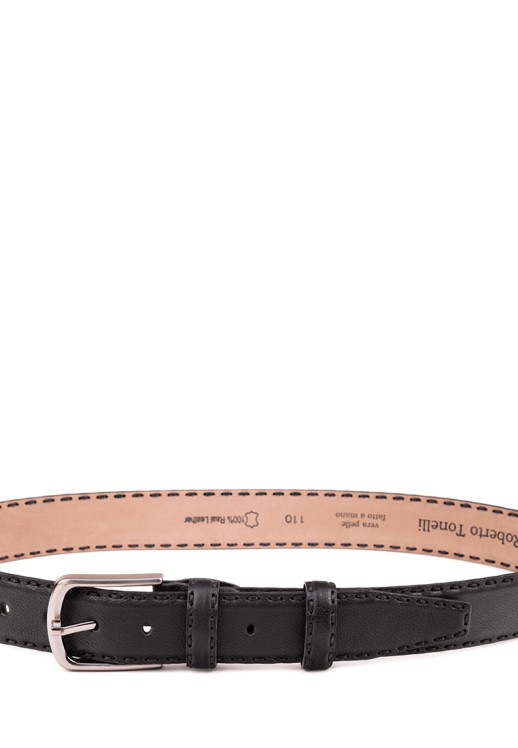 Ремень Roberto Tonelli 63000 чёрный великан