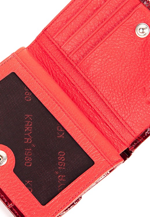 Кошелёк Karya 1065-08 бордовый