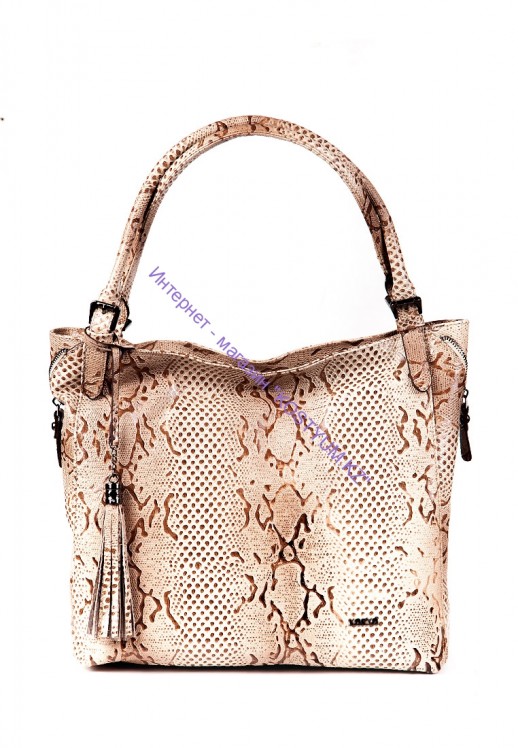 Женская сумка Karya 2203-011 бежевая