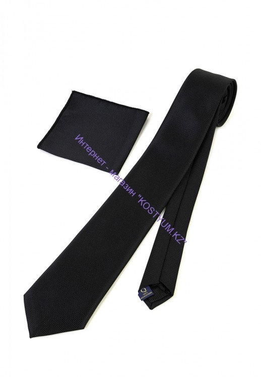 Мужской галстук Quesste g-01 чёрный