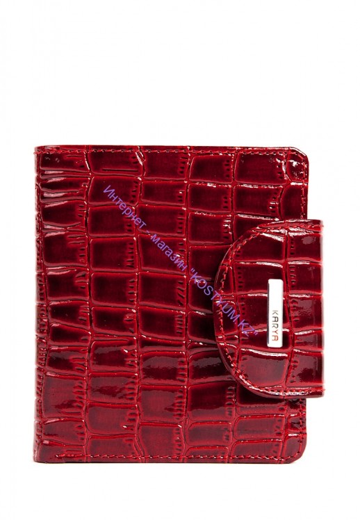 Кошелёк Karya 1052-08 бордовый