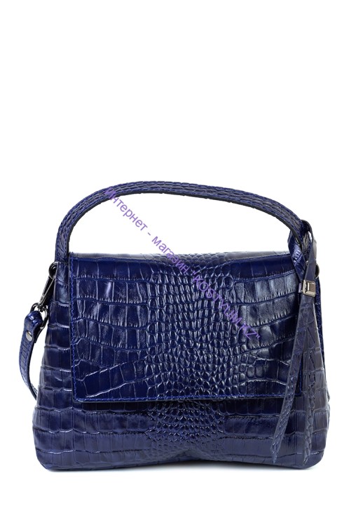 Сумка Tony Bellucci 059-8 синяя кроко