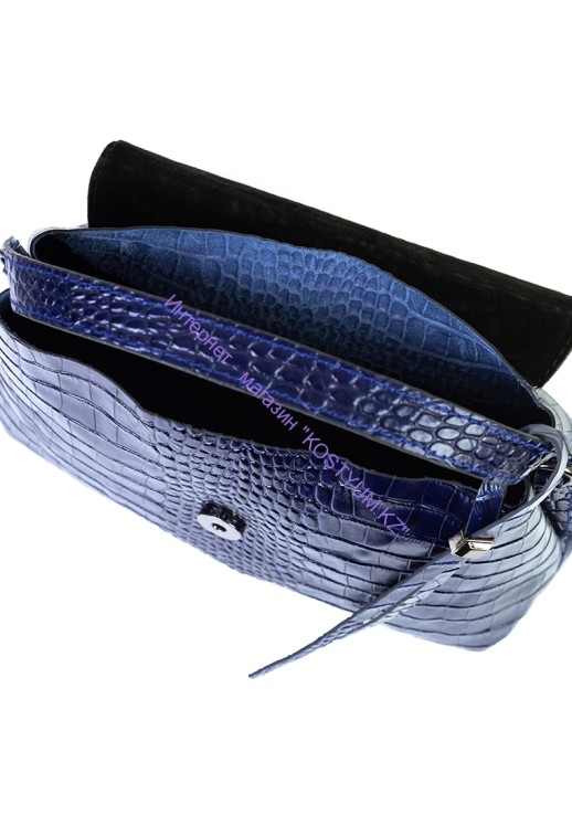 Сумка Tony Bellucci 059-8 синяя кроко