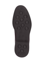 Туфли Etor 18328-14 чёрные с мехом