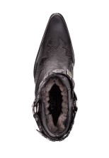 Казаки Etor 2004 черные с мехом