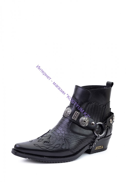 Казаки Etor 6601-007 чёрные