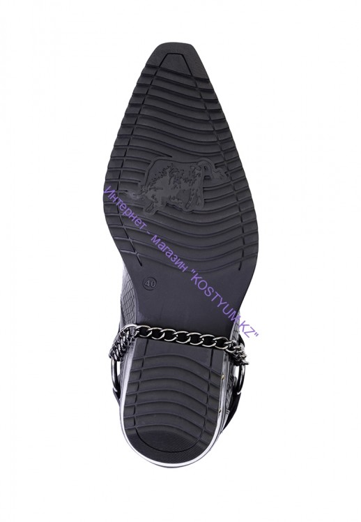 Казаки Etor 6601-007 чёрные