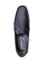 Мокасины Etor 15849-8934 чёрные 