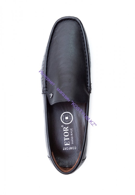 Мокасины Etor 15849-8934 чёрные