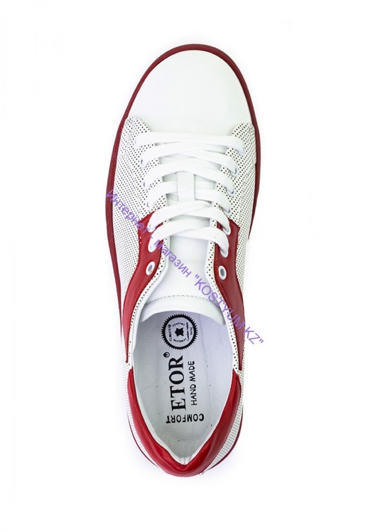 Кеды Etor 9016-793 белые