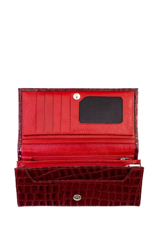 Кошелёк Karya 1212-08 бордовый