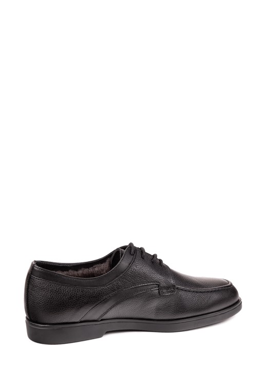 Туфли Etor 18615-14 чёрные с мехом