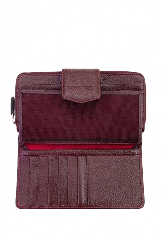 Кошелек Vanessa Scani VS200-1905 бордовый