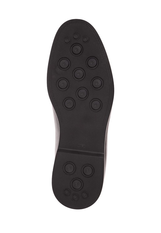 Туфли Etor 18617-14 чёрные с мехом