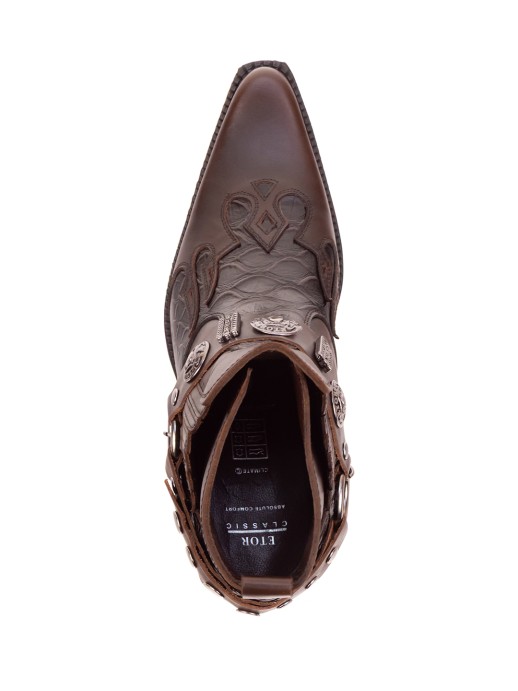 Казаки Etor 6654-008 коричневые