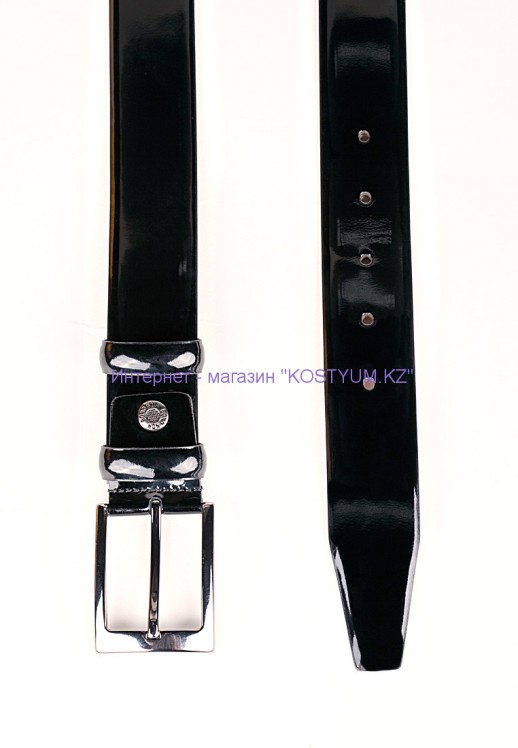 Ремень Bond 2000 чёрный лаковый 