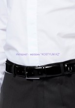 Ремень Bond 2000 чёрный лаковый 