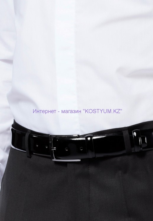 Ремень Bond 2000 чёрный лаковый 