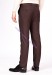 Мужские брюки коричневые текстурные Mario Moretti