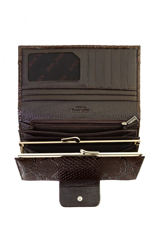 Кошелёк Karya 1015-015 коричневый