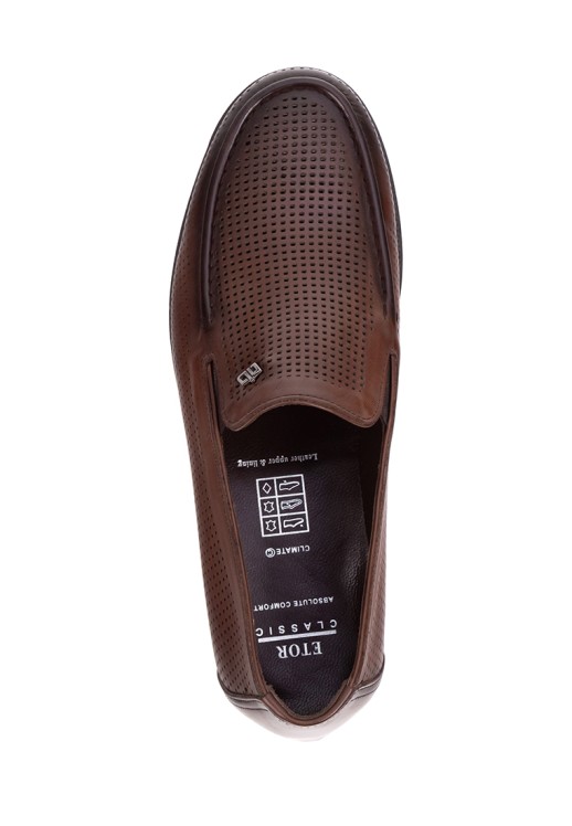 Туфли Etor 17310-541 коричневые