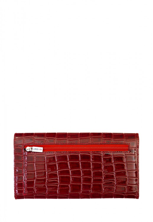 Кошелёк Karya 1094-08 бордовый