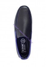 Мокасины Etor 10349N синие