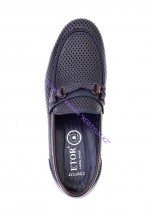 Мокасины Etor 16203-217 синие 