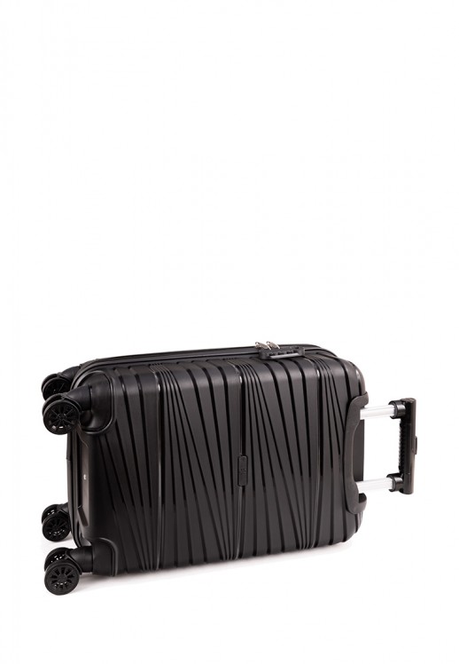 Чемодан LAGUNA 001-01 черный S 50 л