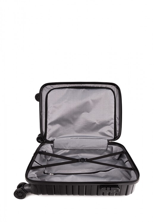 Чемодан LAGUNA 001-01 черный S 50 л