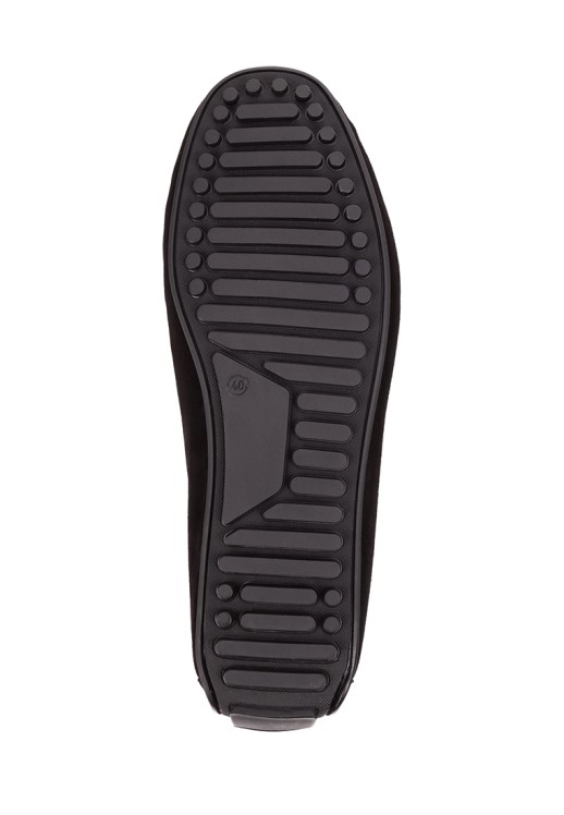 Мокасины Etor 18059-493 нубук чёрные