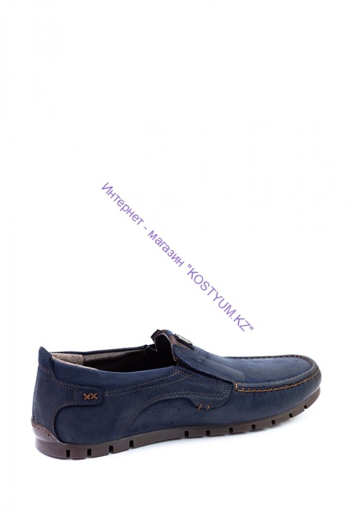 Мокасины Etor 16222-16654 синие 